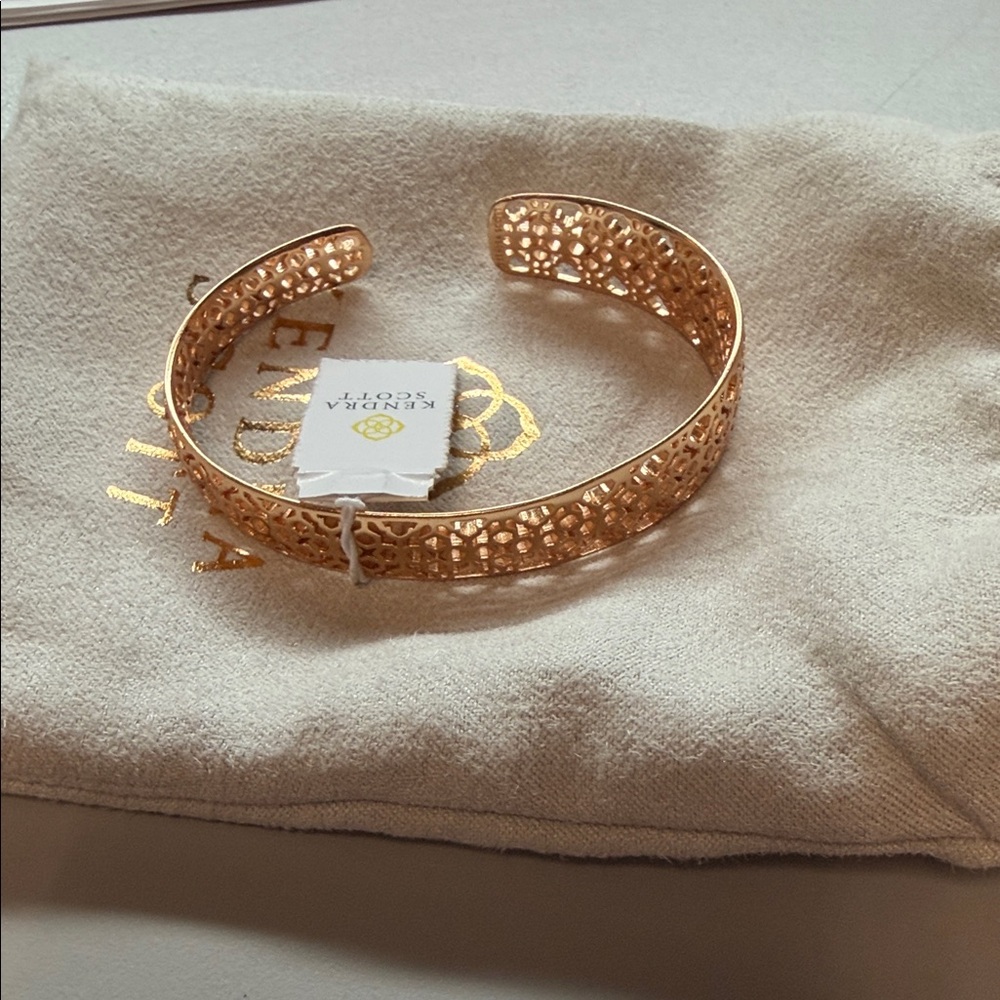 Kendra Scott Rose Gold Cuff Bracelet